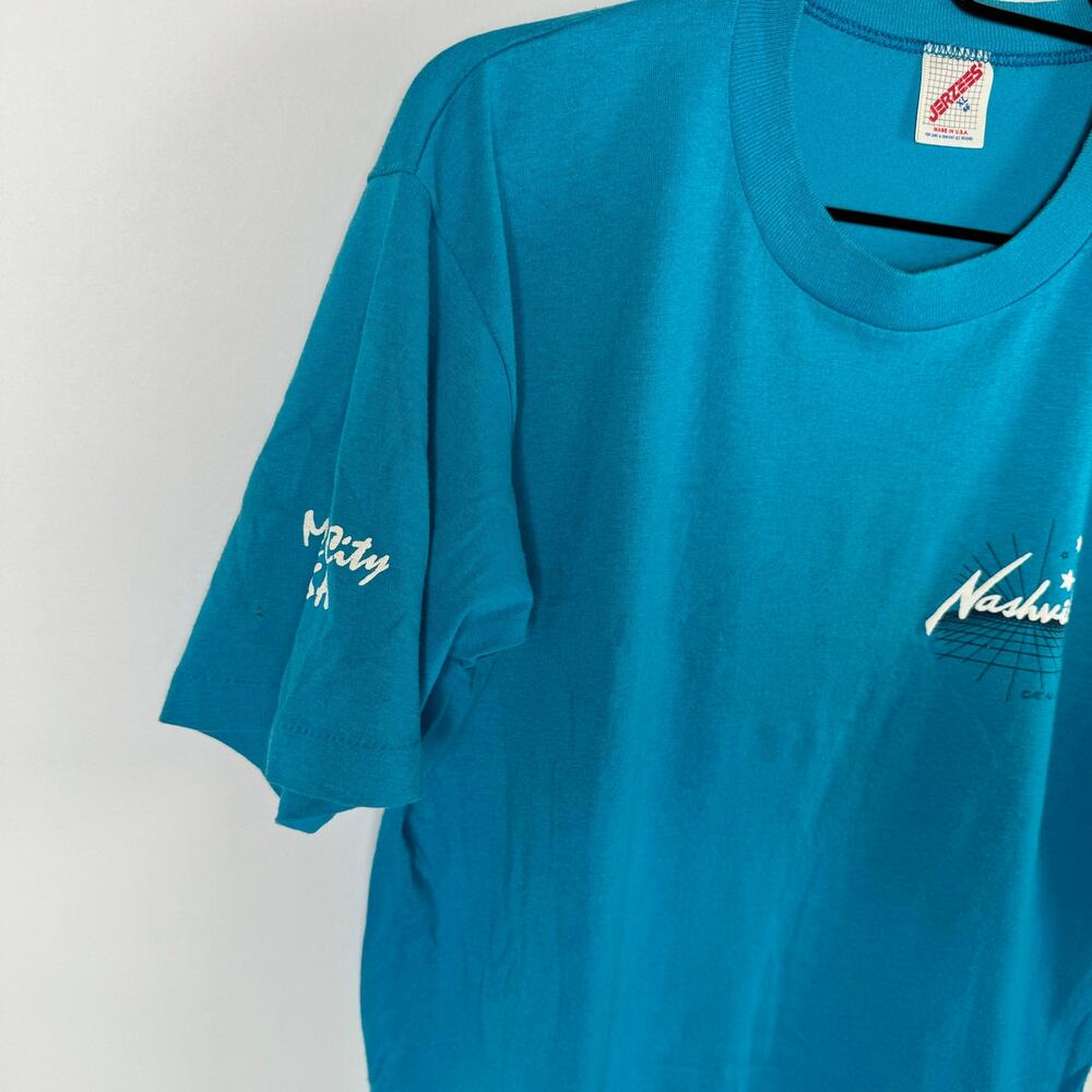 Vintage Nashville T-Shirt Single Stitch Tourist 90s Music City Single Stitch XL - Picture 8 of 9